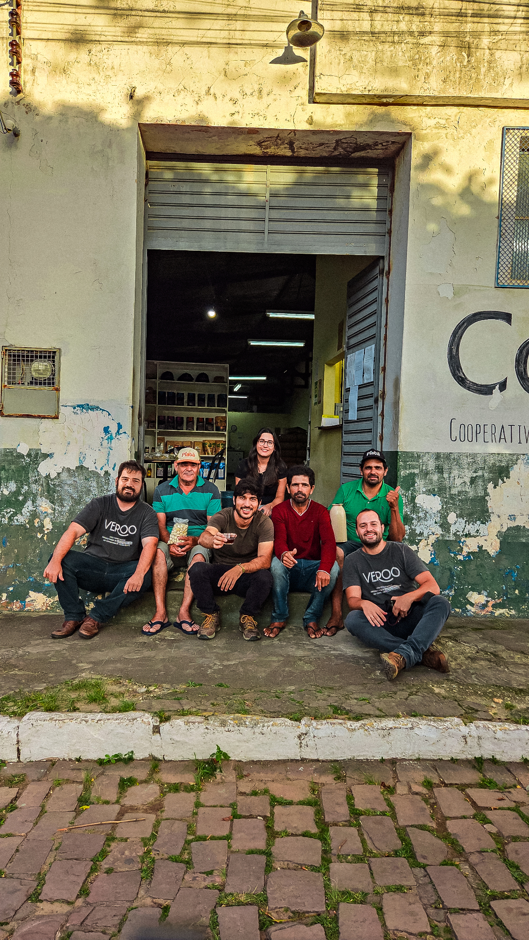 Equipe Veroo com produtores parceiros